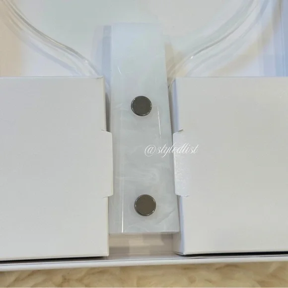 CB2 Acrylic Table Tennis Paddles Set of 2 NIB - Picture 3 of 4